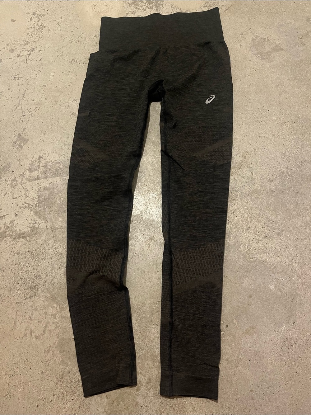 ASICS Black Womens Seamless Performance Leggings
